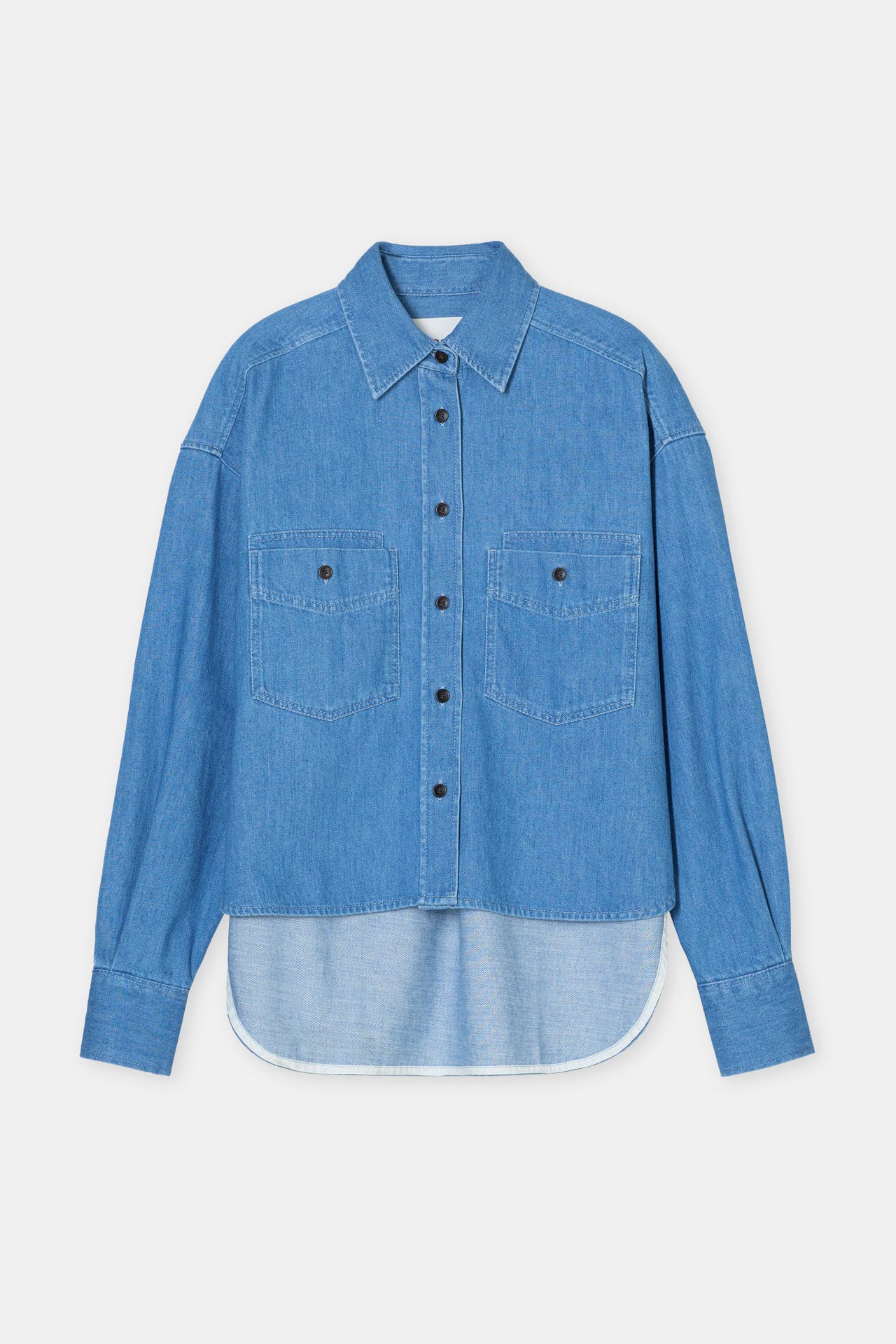 CLOSED Jeansbluse blau, Bild 1