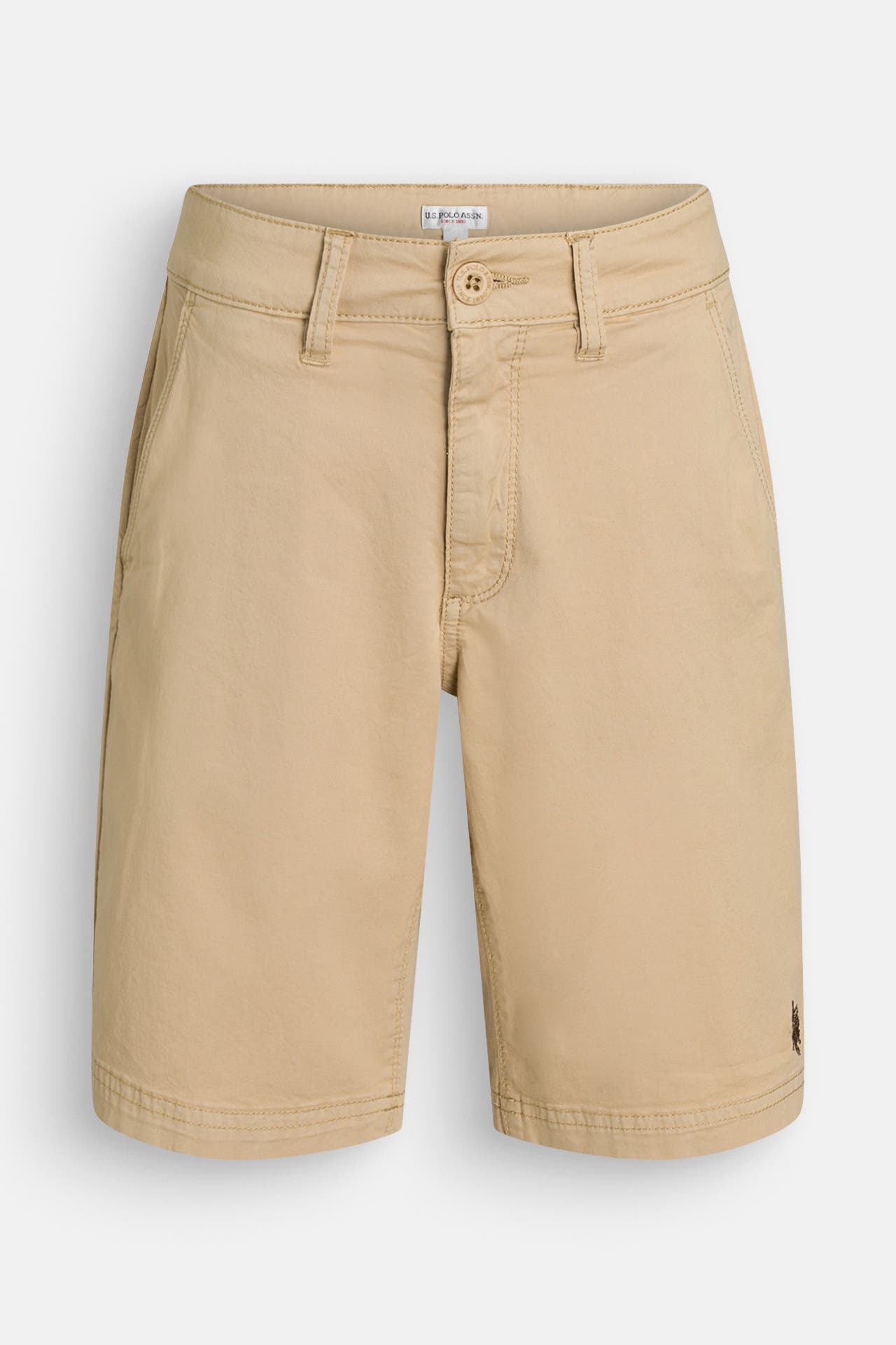 U.S. POLO ASSN. Chino-Shorts 'Alex' beige, Bild 1