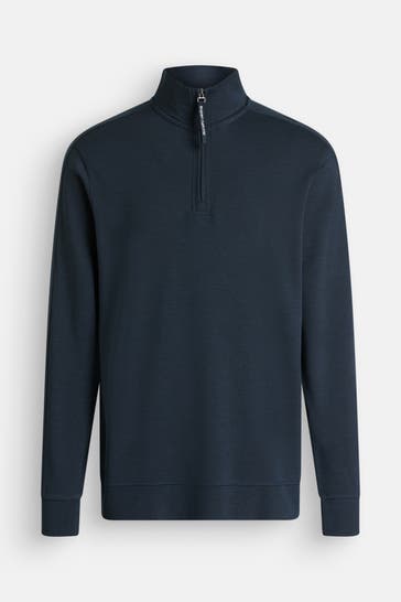 SUPER.NATURAL Sweat-Troyer schwarzblau