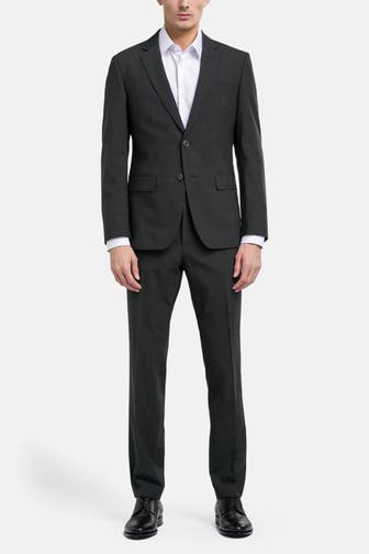 BOSS Anzug 'Huge' dunkelgrau