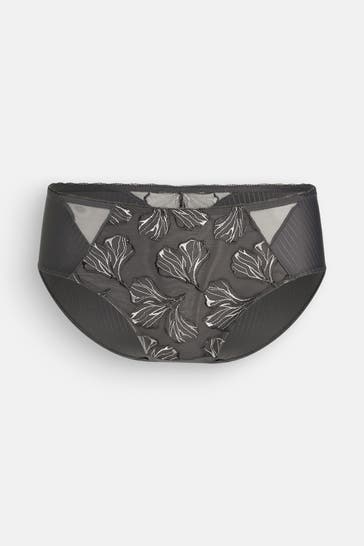 TRIUMPH Maxi-Slip 'Wild Iris' anthrazit
