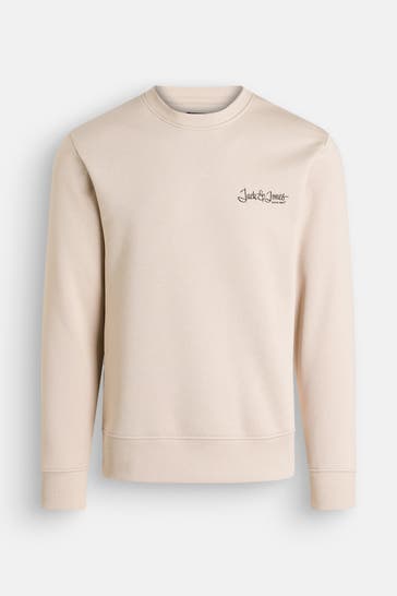 JACK & JONES Sweatshirt 'LWHYuki' sand