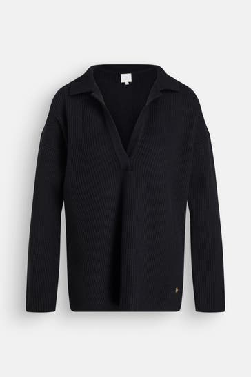 LA MARTINA Strickpullover schwarz