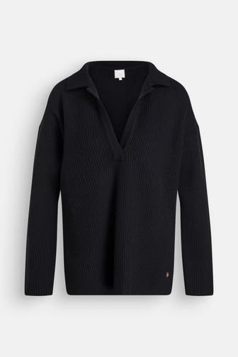 LA MARTINA Strickpullover schwarz