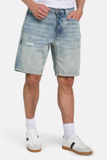 CHASIN' Jeansshorts 'Orion Desert' hellblau
