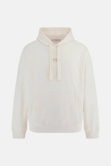 GUESS Hoodie ecru