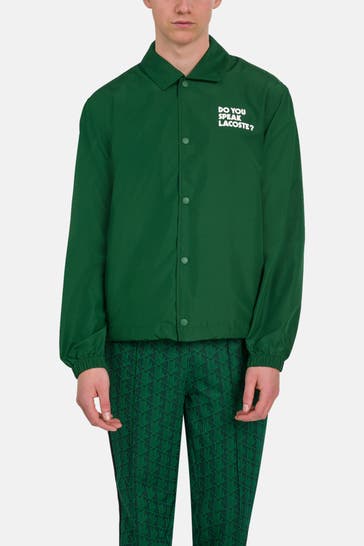 LACOSTE Blouson tannengrün