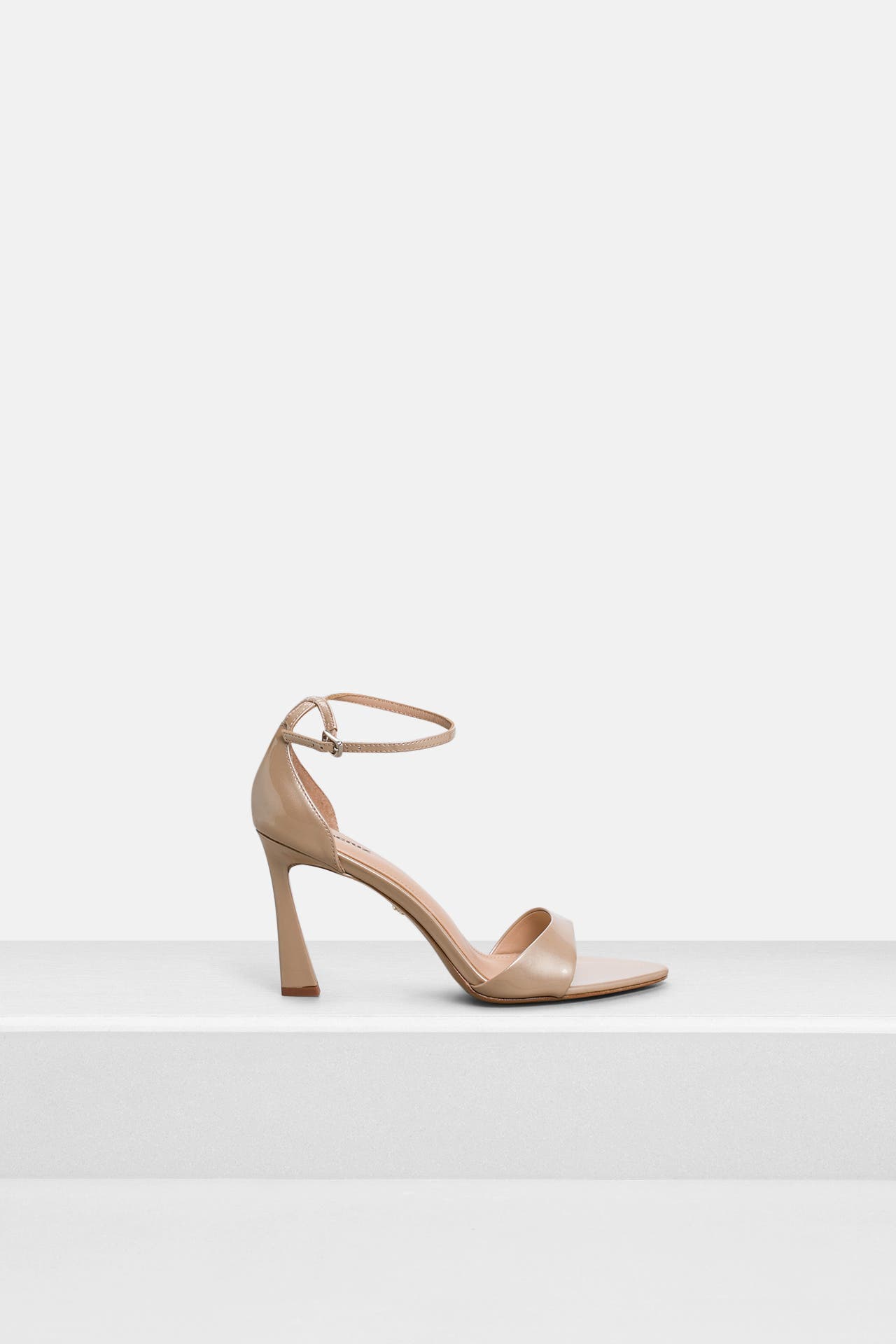 LOLA CRUZ Leder-Sandaletten nude, Bild 1