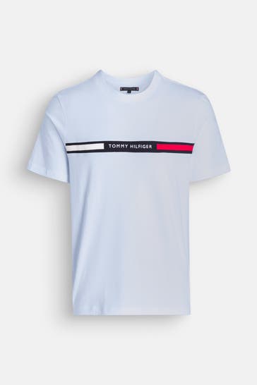 TOMMY HILFIGER T-Shirt hellblau