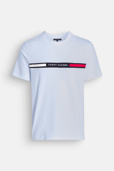 TOMMY HILFIGER - T-Shirt hellblau