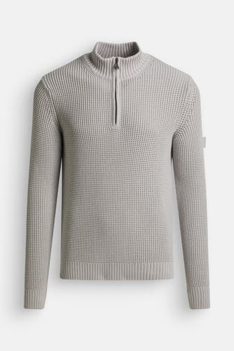 JOOP! JEANS Strick-Troyer 'Henrios' silber