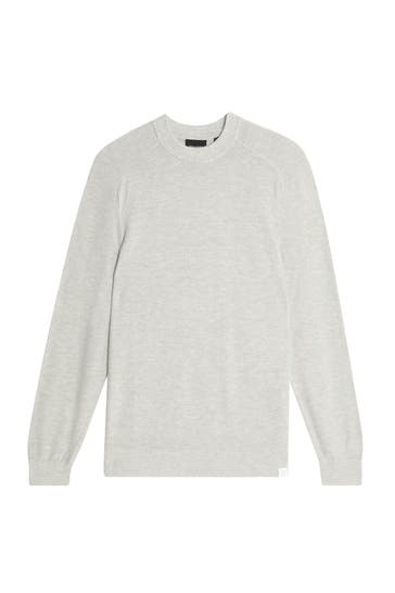 LYLE&SCOTT Strickpullover grau