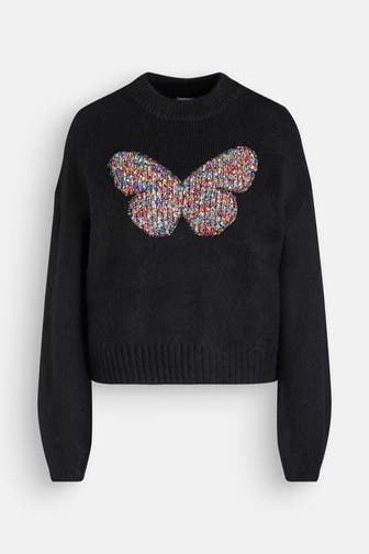 DESIGUAL Strickpullover schwarz