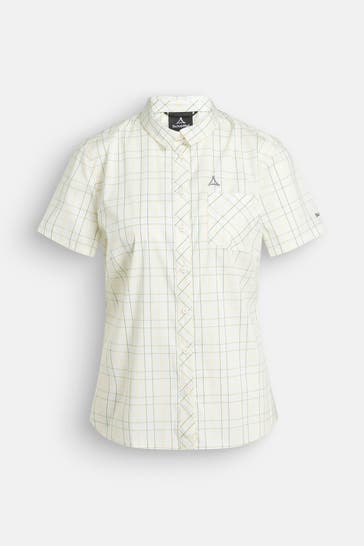 SCHÖFFEL Bluse 'Burgspitz' kariert