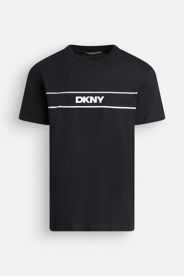 DKNY T-Shirt 'Cavaliers' schwarz