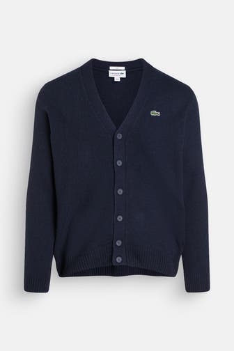 LACOSTE Strickjacke nachtblau