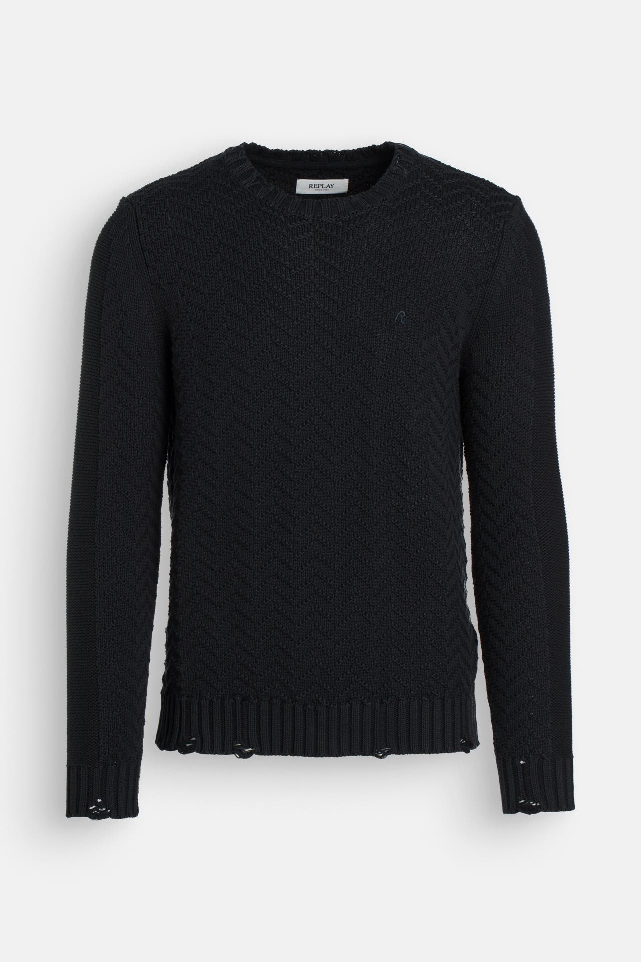 REPLAY Strickpullover schwarz, Bild 1