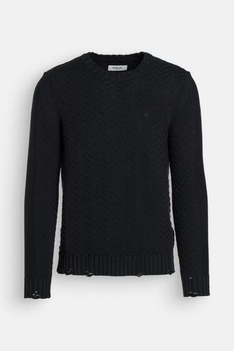 REPLAY Strickpullover schwarz