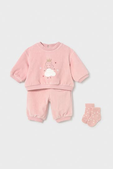 MAYORAL Set: Sweatshirt, Hose und Socken