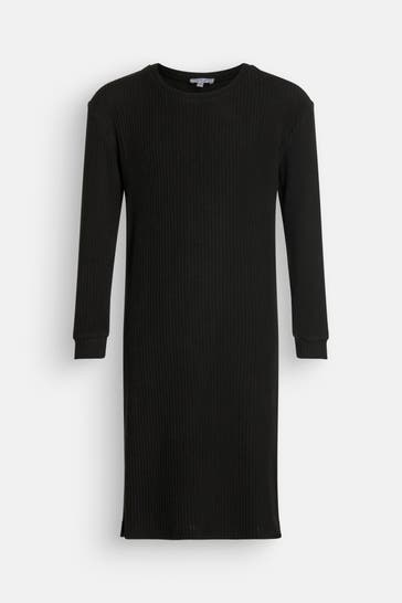 HAPPY GIRLS Strickkleid schwarz