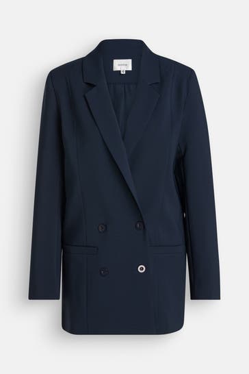 GESTUZ Longblazer 'Joelle' dunkelblau