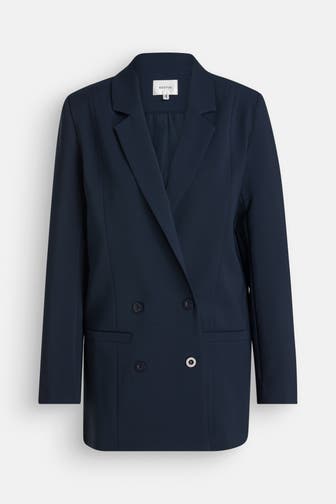 GESTUZ Longblazer 'Joelle' dunkelblau