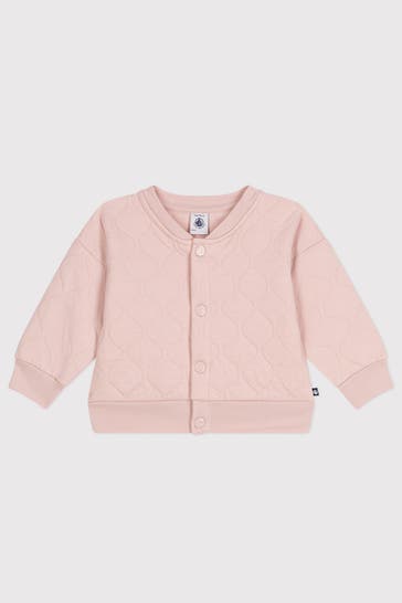 PETIT BATEAU Sweatblouson rosa