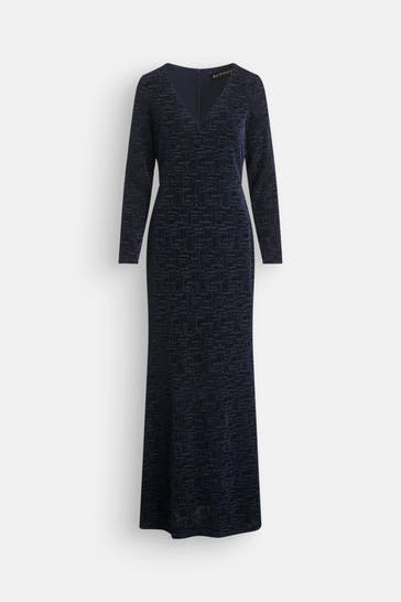 JOSEPH RIBKOFF Strickkleid navy