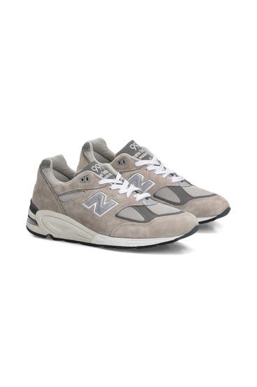 NEW BALANCE - Leder-Sneaker 'M990GY2' grau