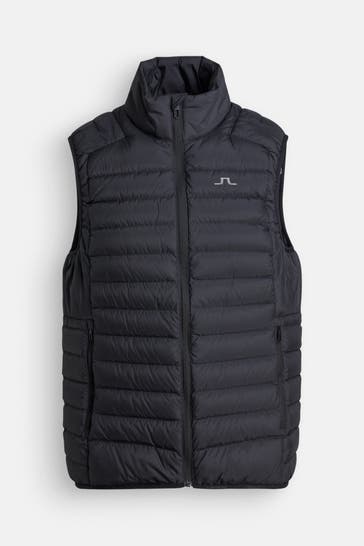 J.LINDEBERG SPORTSWEAR Weste 'Oden' schwarz