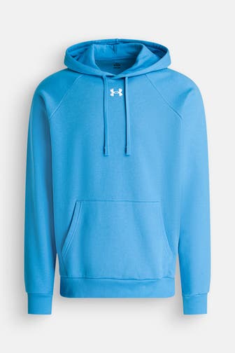 UNDER ARMOUR Hoodie 'Rival Fleece' azurblau