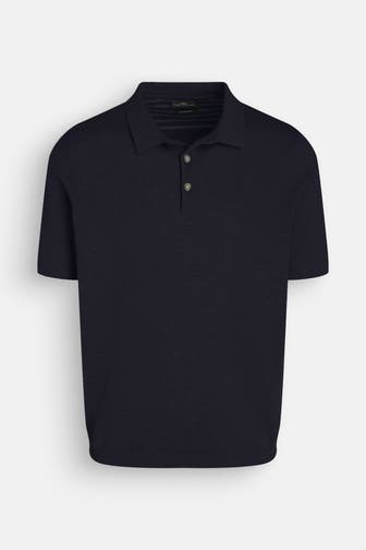 FYNCH-HATTON Strick-Polo navy