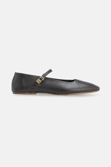 TOMMY HILFIGER Ballerinas dunkelbraun