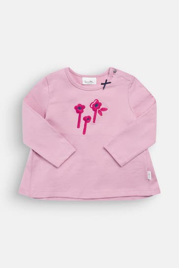 SANETTA Langarmshirt rosa
