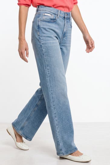 CK UNDERWEAR Jeans hellblau straight