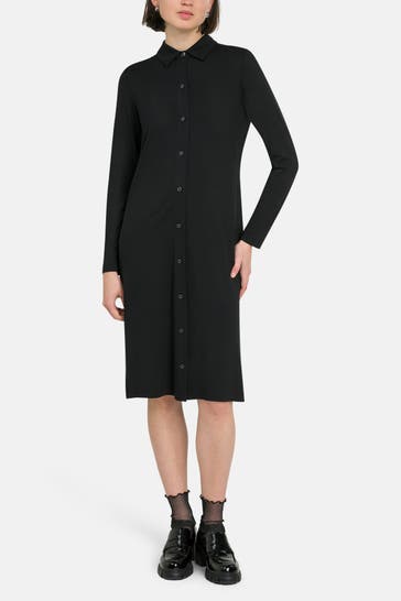 MARC O'POLO Blusenkleid schwarz