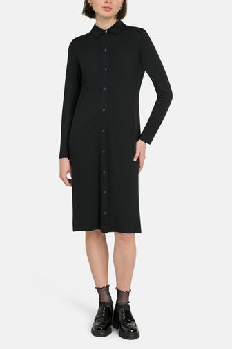 MARC O'POLO Blusenkleid schwarz