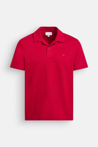 LACOSTE Polo-Shirt rot