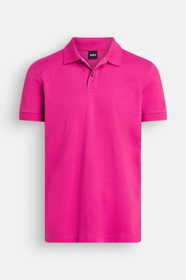 BOSS Polo-Shirt 'Firenze' fuchsia