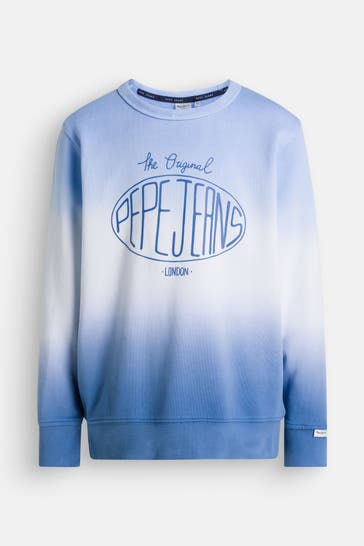 PEPE JEANS Sweatshirt 'Jamie' blau ombré