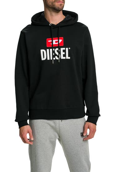 DIESEL - Hoodie schwarz