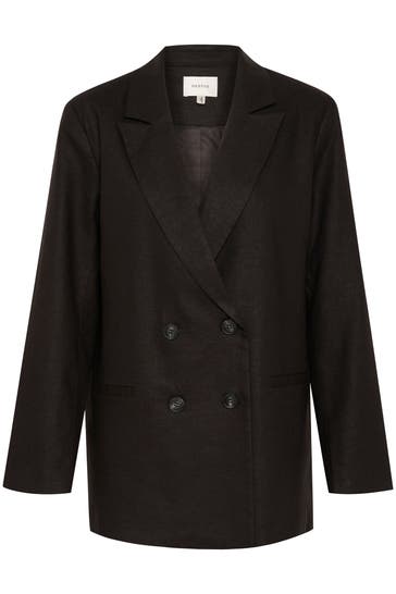 GESTUZ Longblazer 'Elarah' schwarz