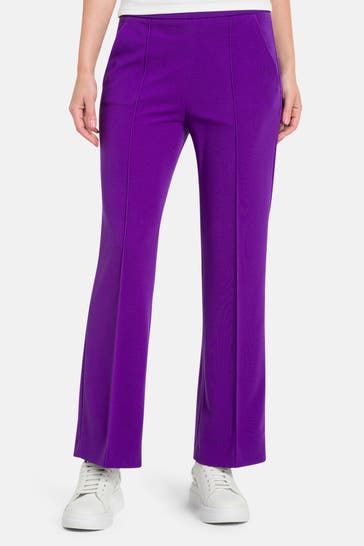 RAFFAELLO ROSSI Stoffhose lila