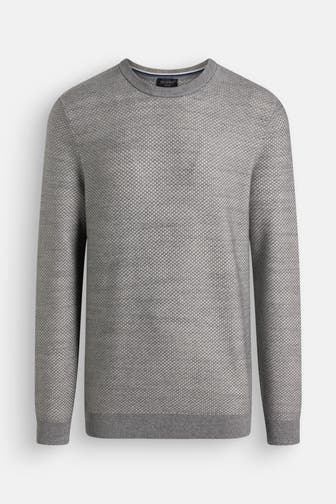 OLYMP Strickpullover grau