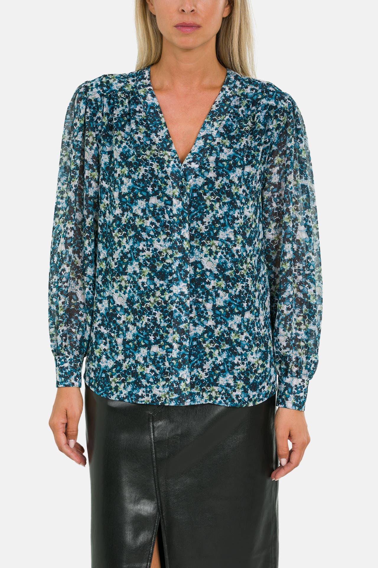 BOSS Bluse 'Bimeta' gemustert, Bild 1