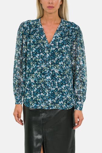 BOSS Bluse 'Bimeta' gemustert