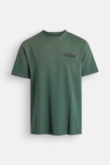 TIMBERLAND T-Shirt dunkelgrün