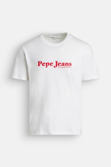 PEPE JEANS T-Shirt ecru