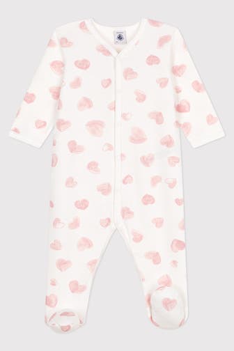 PETIT BATEAU Strampler gemustert