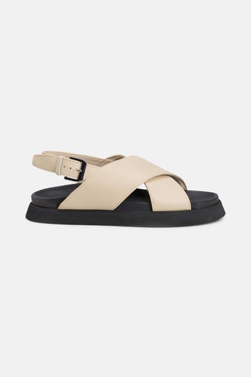 GARMENT PROJECT Sandalen 'Yodi' creme